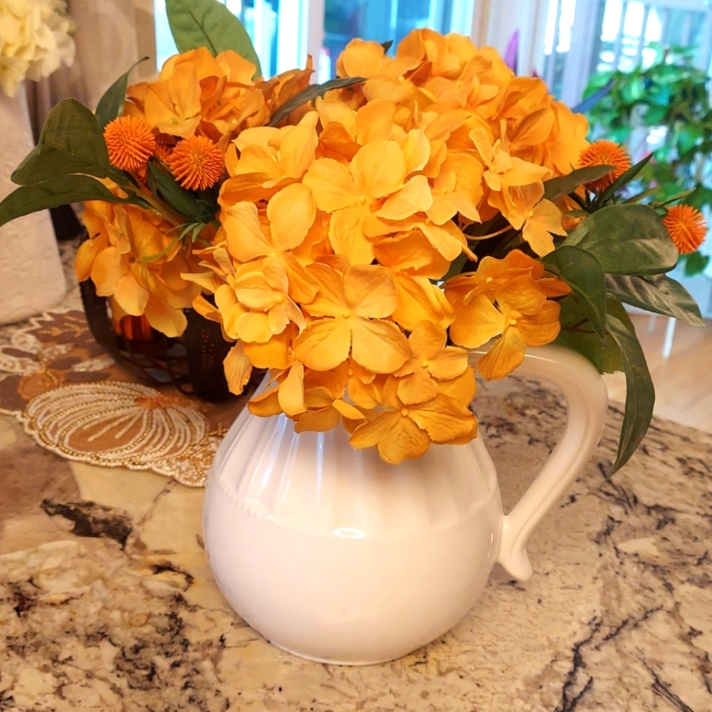 Vase and flowers